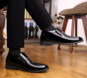 Chelsea Škornji Moških Zimskih Čevljev Pravega Usnja Gleženj Škornji Moški Obutev, Toplo Plišastih Fur Patent Škornji Za Moške Bot Bota Militar