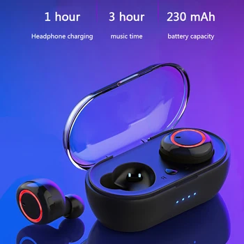 Cigfun TWS Brezžične Bluetooth Slušalke 5.0 Mini Brezžične Slušalke Športne Čepkov V uho Vodotesne Slušalke z Mikrofonom za Xiaomi