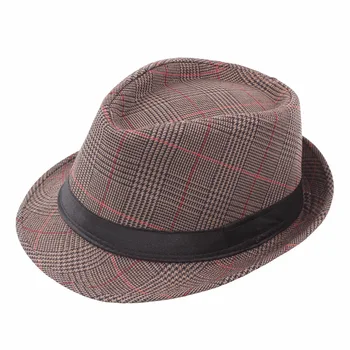 Cilinder srednjih let pomlad in poletje modni klobuk gospoda jazz klobuk na prostem nedelja klobuk Britanski retro klobuk