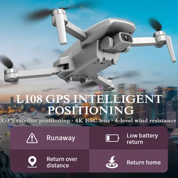CONUSEA SG108 GPS True HD 4K Z Dual Camera 5G Wifi FPV Zložljive Helikopter Profissional RC Quadcopter Dron VS L108 L109pro