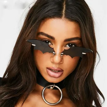CRSD 2020 Moda Bat Sončna Osebnost brez okvirjev za sončna Očala Retro Cat Eye brez okvirjev Ženske Moški sončna Očala blagovne Znamke Oblikovalec