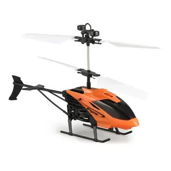 D715-1, ki Plujejo pod Mini Ir Indukcijske RC Helikopter, Letalo USB Charge LED Utripajoča Luč Brnenje Daljinski upravljalnik Igrače Otroci Darila
