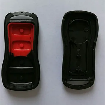 DAKATU 3 Gumbi, Nadomestni Daljinski upravljalnik Tipko Lupini Primeru Za Nissan Tiida Sylphy Vstop brez ključa Fob Tipko Pokrov