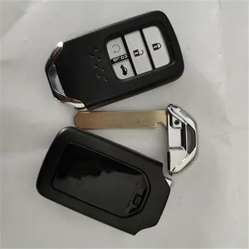 DAKATU Nove Nadomestne Lupini Smart Remote Key Primeru Fob 4 Gumb za Honda Civic C-RV 2013-2017 Pametne Kartice Lupini Z Logotipom