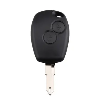 Daljinski Ključ 433MHz PCF7946 Transponder Čip 2 Gumbi za Vstop brez ključa Fob za Renault Clio in Megane Kangoo Logan Avto Alarm