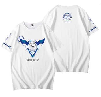 DATUM ŽIVO T shirt Anime Tokisaki Kurumi Cosplay T-majice poletje poliestrskih vlaken tshirt Kratek Rokav Vrhovi Moških Tees