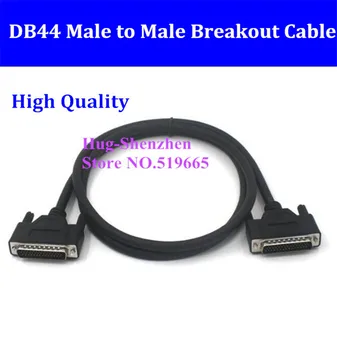 DB44 D-SUB DR-44 44 zatiči Moški moški Signala, Terminalska Zlom Priključek Kabel 0,5 M/1M/1,5 M/2M
