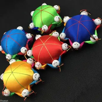 Debelo 6PCS Kitajski Ročno Klasično Svile pin Blazine z 6cute otroci