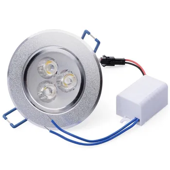 Debelo 9W Strop downlight LED Epistar stropne svetilke Vgradne Spot luči AC85-265v za domačo razsvetljavo led žarnica svetlobo