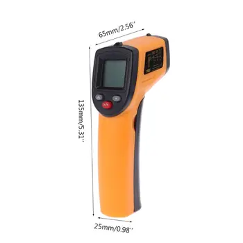 Digitalni GM320 Infrardeči Termometer brezkontaktno Pyrometer IR Temperaturni Merilnik