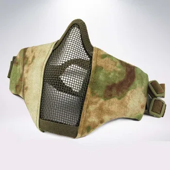 Dihanje Pol Masko na Prostem Polju CS Vojska Igre Očesa Oko Ščit Masko Taktično Lov Očesa Airsoft Masko