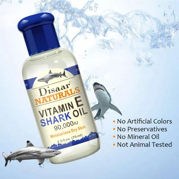 Disaar Vitamini Vitamin E Olje Morskega Psa Moisturizes Suhe Kože, Zob, Vlažilne, Proti Gubam In Učvrstitev Kože