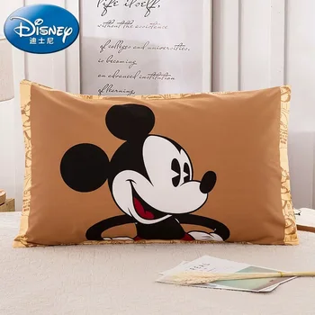 Disney bombaž blazino prevara za otroke spalnica Strela McQueen Avtomobilov Mickey Mouse vzglavnik zajema 3d-tiskana posteljnina fantje