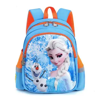 Disney Zamrznjene vrečko srčkan šola vrečko Snega Damo vrečke elsa olaf otrok Igrača, lutka nahrbtnik za dekleta