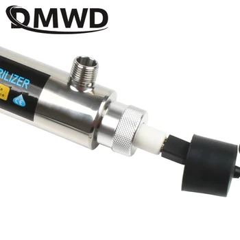 DMWD Vode, UV Dezinfekcija Sterilizator Cev Lučka Neposredno Pijačo Zdravljenje, Čiščenje, Filter za 0,5 gmp Aquarium Fish Tank Čistilec 6W