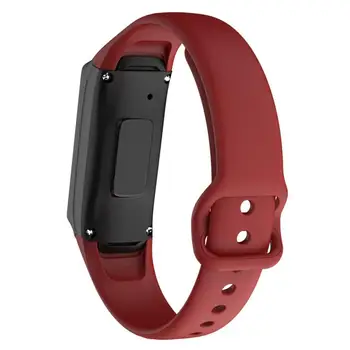 Dobra Kakovost Koži Prijaznih Mehki Silikonski Trak Za Samsung Galaxy Fit SM-R370 povratne zanke Zamenjava Watch Band