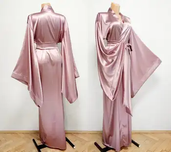 Dolge Ženske, Kopalni Plašč Meri Sleepwear Dolžina Tal Nightgown Veliko Barv V Prodaji Robe De Mariée
