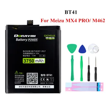 DORAYMI BT15 BT41 BT51 BT53 BT65M BT66 BU10 Telefon Baterija Za Meizu U10/ M3S/ MX5/ MX6/ MX4 PRO/ PRO 6 6S/ PRO Plus 6 Bateria