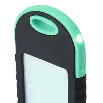 Dvojna Vrata USB Kampiranje na Prostem LED Luči 300000mAh Sončne Energije Banke Mobilni Telefon Zunanji Polnilec za Baterije