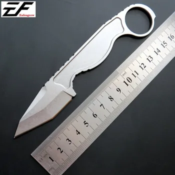 Eafengrow C1101 Naravnost Nož kamen-Pranje Površine Rezilo ANT D2 jekleni Lovski Nož Prostem Kampiranje EOS nož