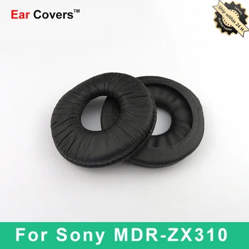 Earpads Za Sony MDR ZX310 MDR-ZX310 Slušalke zatakne ob slušalko Zamenjava Slušalke Blazinic PU Usnje Goba Pene