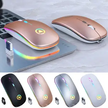Ergonomska Miška Wireless Mouse Računalniška Miška za PC, USB, Optični 2,4 Ghz 1600DPI Tiho Mause Mini Neslišno Miši Za Prenosni RAČUNALNIK