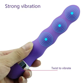 Erotični Pripomočki Z Nepremočljiva Big Navoj Dildo Kroglice Vibrator Za Moške, Ženske Pari Masturbators Klitoris Stimulator