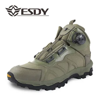 ESDY vojaški taktični boj za hiter odziv samodejno kravato, pohodništvo čevlji moški prostem obutev obutev moška šport kampiranje
