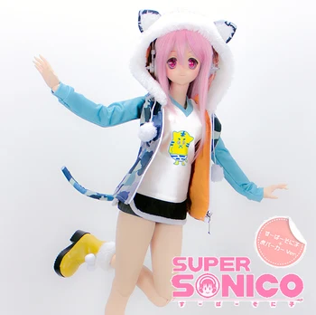 Estartek Meri 1/3 Anime Super Sonic Cosplay Tiger Oblačila, ki za SD DDL DDM Lutke Dejanje Slika DIY