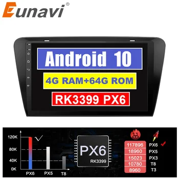 Eunavi 2 Din Android Avto Radio SKODA Octavia A7 III 3-2018 Multimedijski Predvajalnik DSP 1024*600 Navigator GPS, WIFI, Avdio