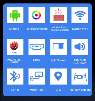 Eunavi 2 Din Android Avto Radio SKODA Octavia A7 III 3-2018 Multimedijski Predvajalnik DSP 1024*600 Navigator GPS, WIFI, Avdio