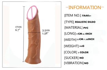 FAAK dildo za začetnike sex igrače za ženske analni čep realističen penis butt plug seks odraslih izdelkov človek lezbijke masturbirajo fetiš