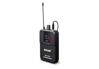 FREE & Acemic EM-D02 Dual Channel Brezžične V Uho Monitor Sistem