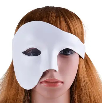 FunPa Venetion Masko Za Stranke, Pol Obraza, Phantom Of The Opera Masko Pustna Maska Maškarada Masko Za Moške