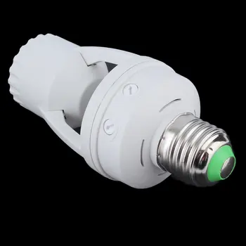 FUNRY E27 Gibanja Senzor Stikala za Luč 100-240V Detektor Znanja okova S Svetlobo Nadzor Smart Stikalo Žarnica Socket A