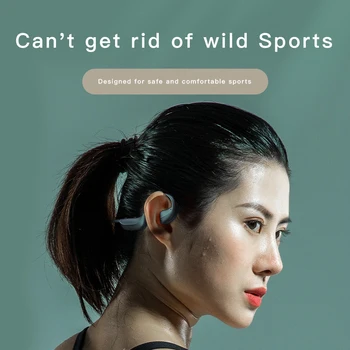G-100 Bluetooth 5.1 Kostne Prevodnosti Slušalke Odprte Ear Brezžične Slušalke Sweatproof za Kolesarjenje, Tek Vožnje