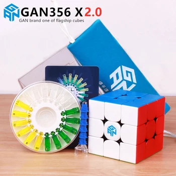 GAN 356 X S Magic Cube Magnetni Hitrost Puzzle Gan Kocka GAN356X Strokovno XS Gans Kocke Cubo Magico Igrače Za Collectition Darilo