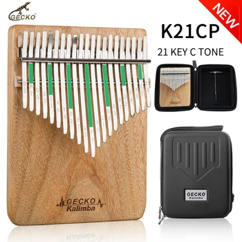 GECKO Kalimba 21-Ključ Kafra Lesa palec Klavir Glasbeni Instrument Afriške Prst Klavir Glasbeni Instrument K21CP Uradni Shop
