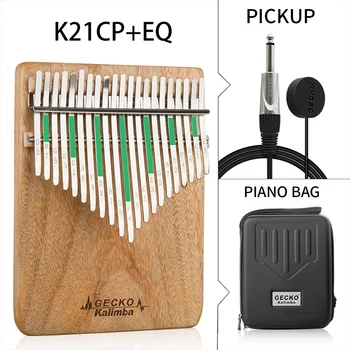 GECKO Kalimba 21-Ključ Kafra Lesa palec Klavir Glasbeni Instrument Afriške Prst Klavir Glasbeni Instrument K21CP Uradni Shop