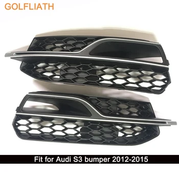 GOLFLIATH S3 styling ABS satja očesa Sprednja Maska Avto Odbijača Žari Za Audi S3 2012-