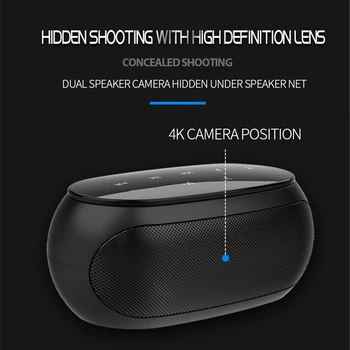 H14 HD Mini Wifi Kamera Z Night Vision Brezžični IR Bluetooth Prenosni Zunanji Zvočnik Zanke Alarm, Video Kamere