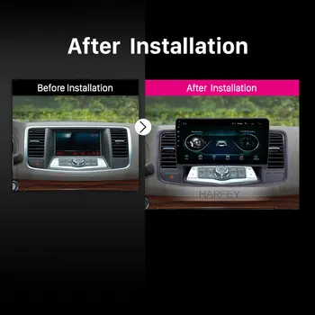 Harfey 10.1 palčni 2009-2013 Nissan Stare Teana Android 8.1 2 din Vodja Enote GPS Radio z AUX WIFI podporo OBD2 DVR CSD Carplay
