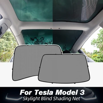 Heenvn Model3 Dežnik Avto Sončnega Zadaj Spredaj Za Tesla Model 3 Dodatki Za Streho Strešno Okno Odtenki Zaščitnik Model Treh Modely