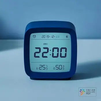 Hitra dostava Cleargrass Bluetooth Budilka pametne Nadzor Temperature in Vlažnosti Zaslon LCD Zaslon, Nastavljiva Nočna
