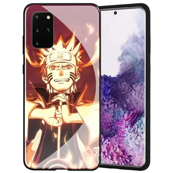 Hokage Kakashi Naruto Kaljeno Steklo Primeru Telefon za Samsung Galaxy S20 Ultra S10 + S8 S9 S7 Rob Opomba 8 9 10 Plus, Lite
