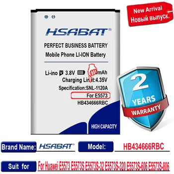 HSABAT HB434666RBC 2600mAh Baterija za Huawei E5573 E5573S E5573S-32 E5573S-320 E5573S-606 E5573S-806
