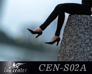 Igrača Center 1/12 CEN-S02 Ženska Akcijska Figura Dodatek Modni Visoke pete, Čevlji za 6 Palcev Telo Lutke