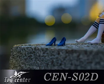 Igrača Center 1/12 CEN-S02 Ženska Akcijska Figura Dodatek Modni Visoke pete, Čevlji za 6 Palcev Telo Lutke