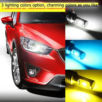 IJDM HID Bela Brez Napake Canbus P13W SH24W LED Žarnice za Mazda CX5 CX-5 2013 LED Vožnja DRL Dnevnih Luči Lučka