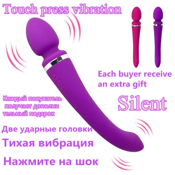 Inteligentni Vibrator za Žensko Polnilna AV Palico, Dildo, Vibrator Čarobno Palico Massager Sex Igrače za Ženske Erotične Igrače Seks Izdelka
